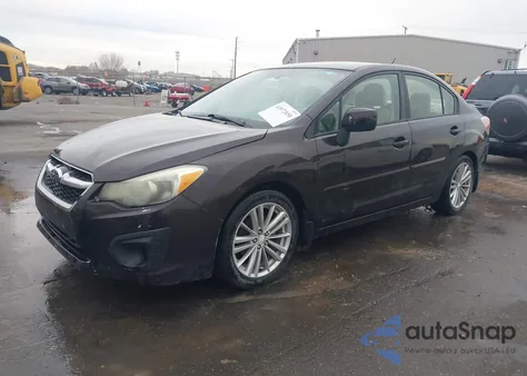 2012 Subaru Impreza 2.0I Premium из США, поврежденный, VIN JF1GJAD6XCH010501